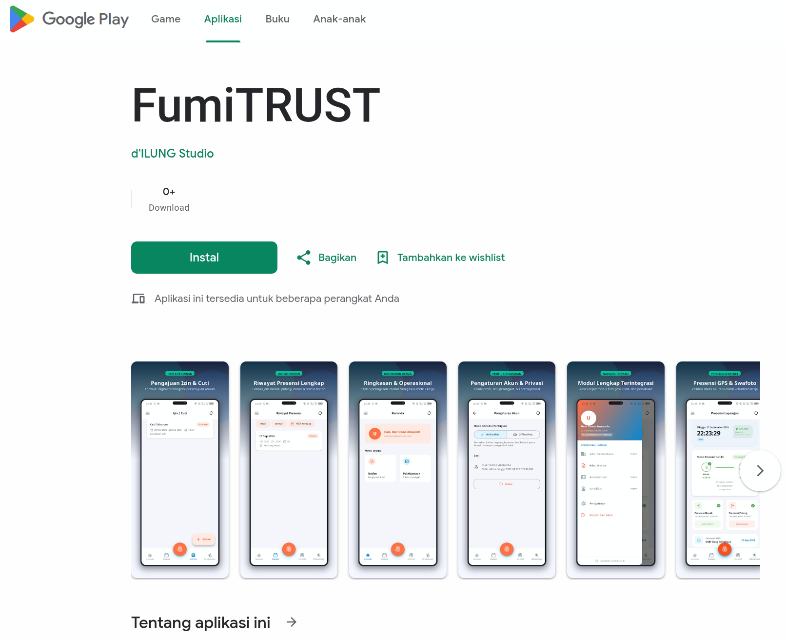 FumiTRUST di Play Store